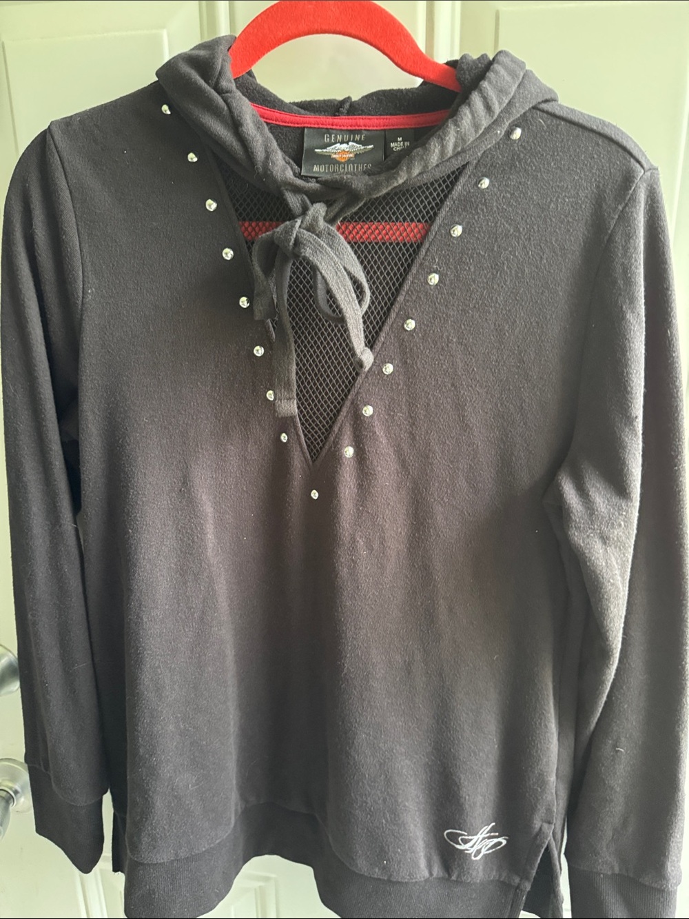 Harley-Davidson Black Zip Hoodie H